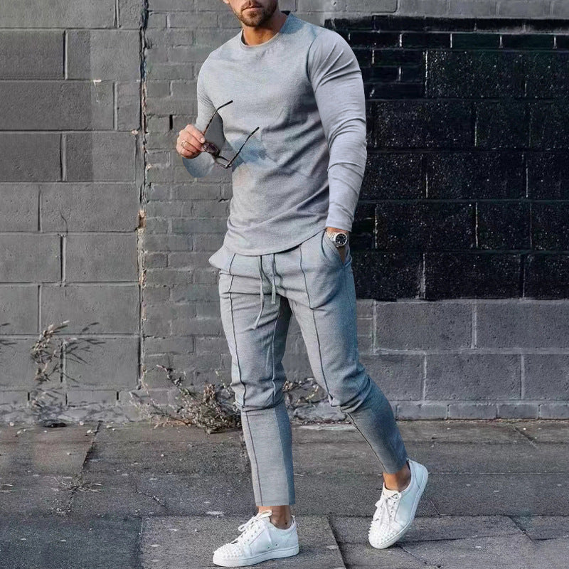 3D Digital Printing Fashion Casual Two-piece Suit