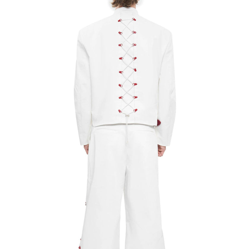 Rope Design Casual Pants Men's Autumn